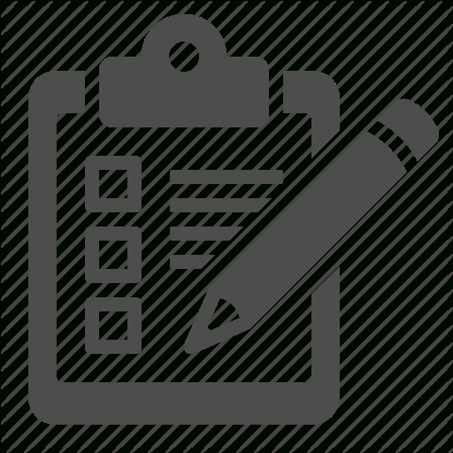 Checklist, Clipboard, Delivery, Logistics, Pencil Icon Icon