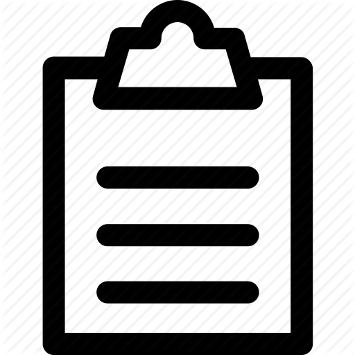 Clipboard Icon, Medical, Note, Report Icon