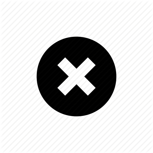 Cancel, Close, Delete, Remove Icon