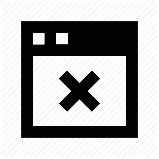 Close Button, Close Window, Web Page, Website, Window Tab Icon
