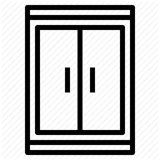 Closet, Clothes, Furniture, Wardrobe Icon