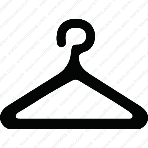 Download Clothes,clothing,hanger,retro Icon Inventicons