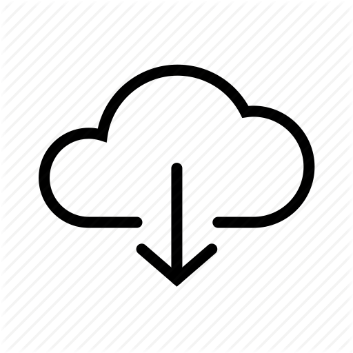 Arrow, Cloud, Down, Download Icon