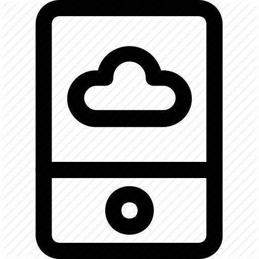 Cloud Computing, Cloud Drive, Icloud, Mobile, Storage Icon