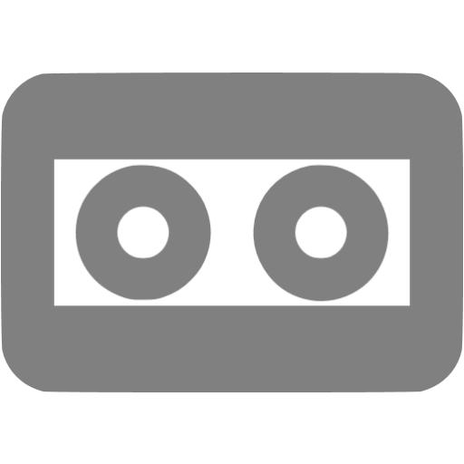 Gray Tape Drive Icon