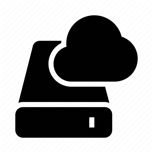 Cloud, Disk, Drive, Hard Icon