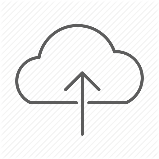 Cloud, File, Upload Icon