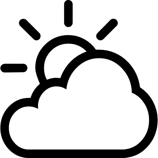 Sun And Cloud Icons Free Download