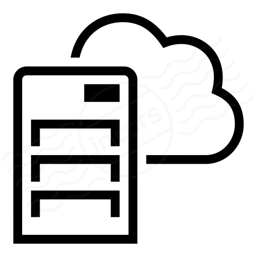 Cloud Hosting Icon Images