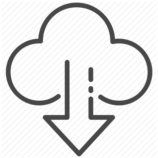 Cloud, Down Time, Download, Hosting, Install, Restore Icon