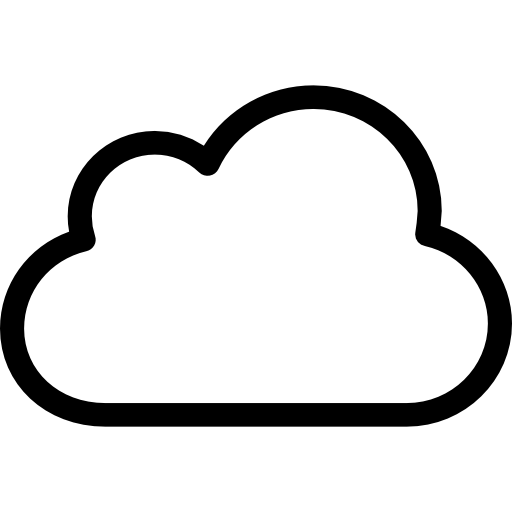 Cloud, Weather, Cloudy, Symbols, Clouds, Outlined, Outline, Symbol