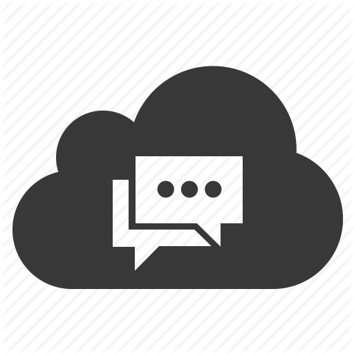 Chat, Cloud, Conversation, Message, Text Icon