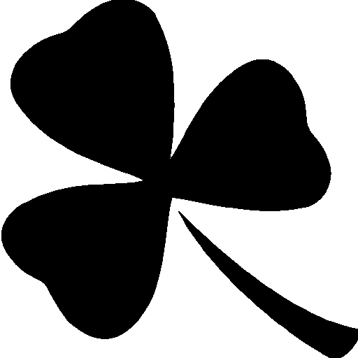 Gaming Three Leafs Clover Icon Android Iconset