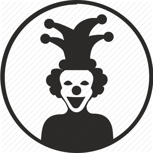 Avatar, Clown, Hero, Joker, Round Icon