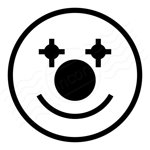 Iconexperience I Collection Emoticon Clown Icon