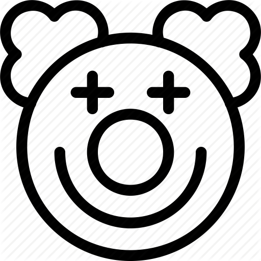 Circus, Clown Icon