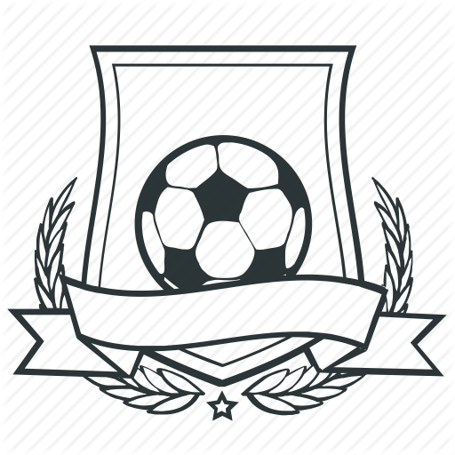 Football, Ribbon, Shield, Soccer, Sport, Star Icon