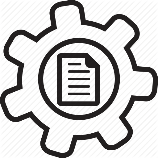 Cms, Content, File, Gear, Management, Programming, System Icon