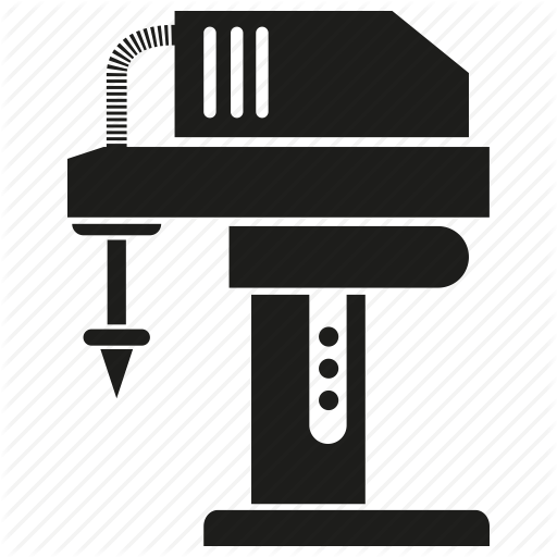 Cnc, Control, Manufacturing, Mechanic, Production Icon