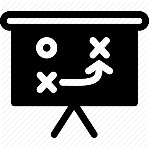 Coach, Coaching, Game, Plan, Soccer, Strategy Icon