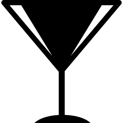 Cocktail Glass From Side View Icon Drinks Set Freepik