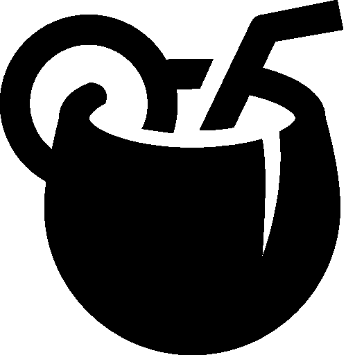 Travel Coconut Cocktail Icon Android Iconset