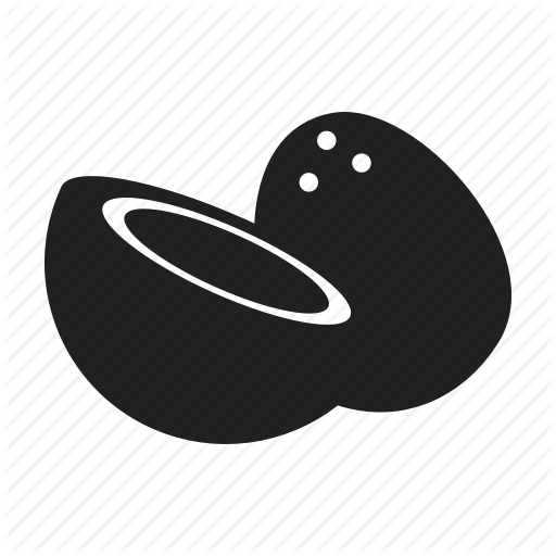 Coconut, Food, Fruit, Healthy Icon