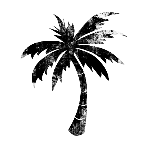 Tattoo Palm Tree Icon, Tree