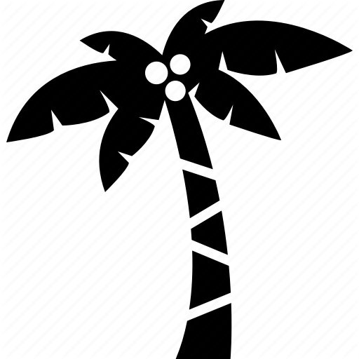 Beach, Coconut, Nature, Palm, Plant, Tree Icon