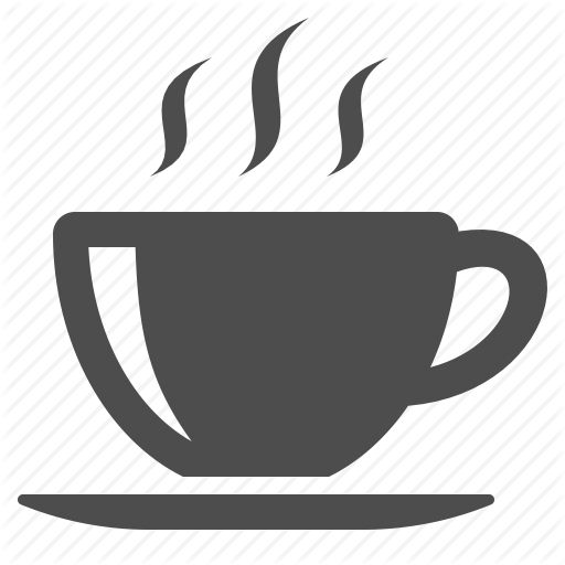 Coffee, Cup, Hot, Saucer, Steam, Tea Icon