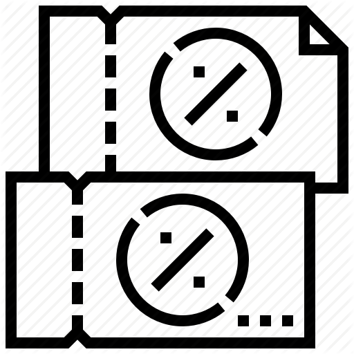 Coupon, Discount, Percent, Price, Reduction Icon
