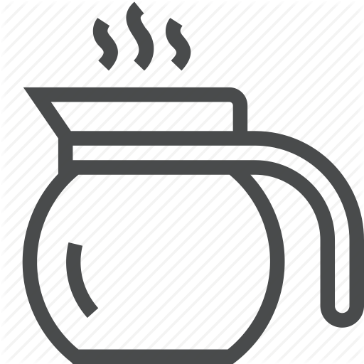 Coffee, Pot Icon