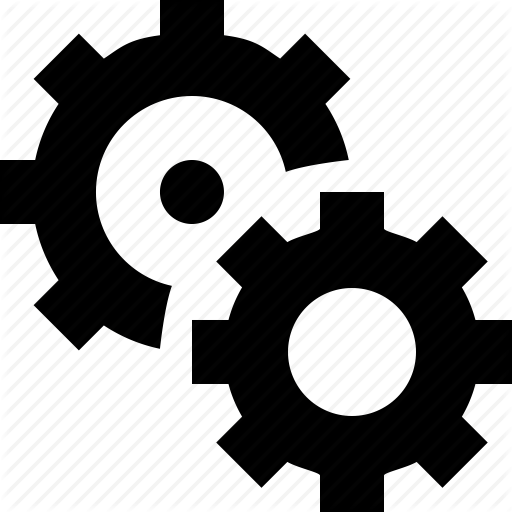 Cog, Cogs, Configuration, Gears, Settings Icon