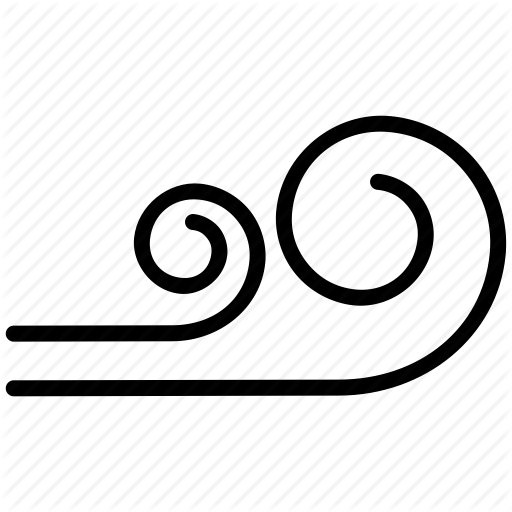 Coil, Convolution, Loop, Wave, Wind Icon