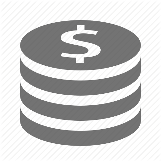 Cent, Change, Coins, Currency, Dollar, Money, Stack Icon