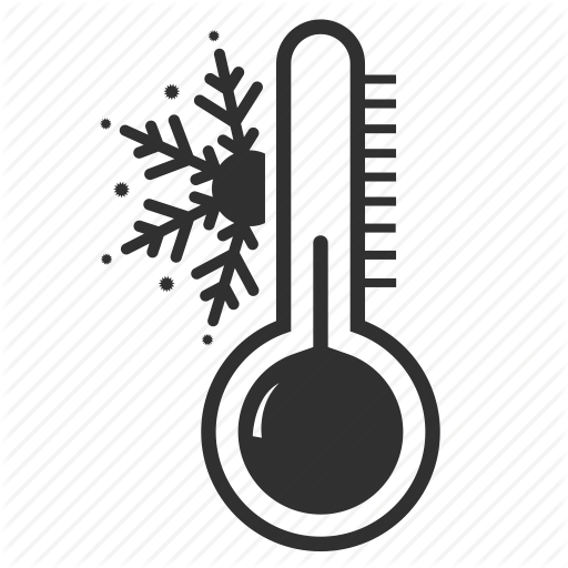 Cold, Snow, Snowflake, Temperature, Termometr, Weather, Winter Icon