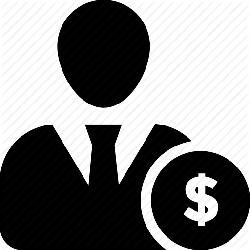 Accountant, Banker, Dollar, Employee, Entrepreneur Icon