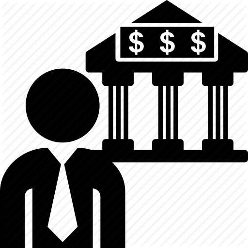 Bank, Banker, Banking, Business Icon