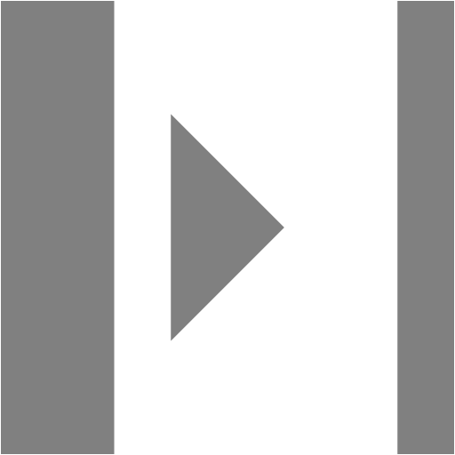 Gray Collapse Right Icon