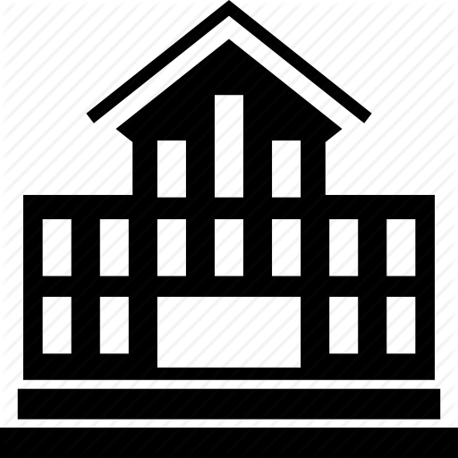 Building, College, School, School Building, Structure Icon