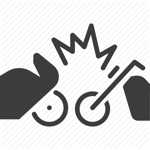 Accident, Collision, Crash, Motorbike, Motorcycle Icon