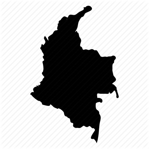 Colombia, Colombia Map, Colombian, Map Icon