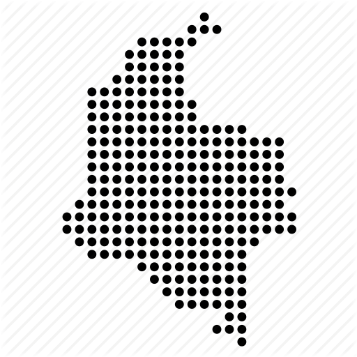 Colombia, Colombian, Country, Map Icon