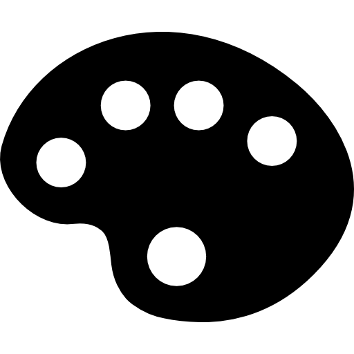 Paint Color Palette Icons Free Download