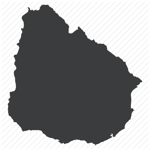 Country, Location, Map, Navigation, South American, Uruguay