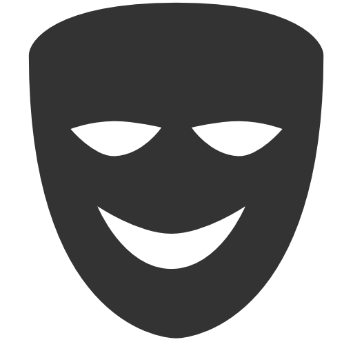 Comedy, Mask Icon