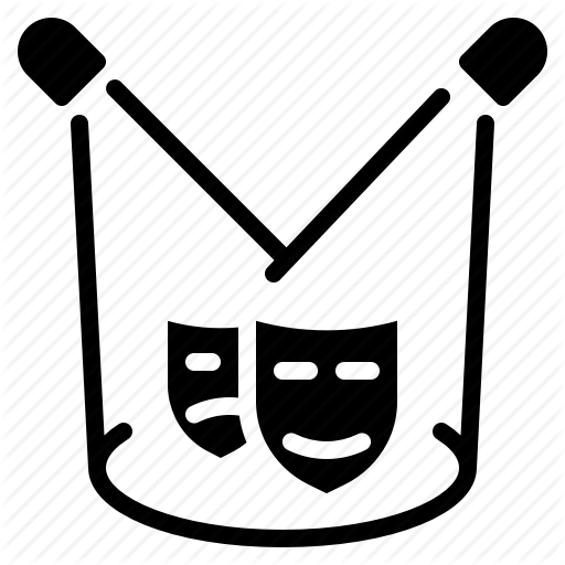 Comedy, Drama, Education, Theater, Tragedy Icon