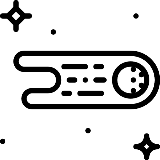 Comet Icon Space Set Smashicons