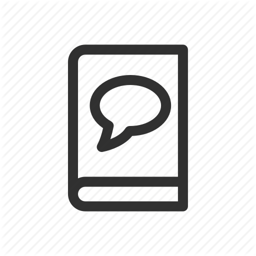 Book, Chat, Communication Icon