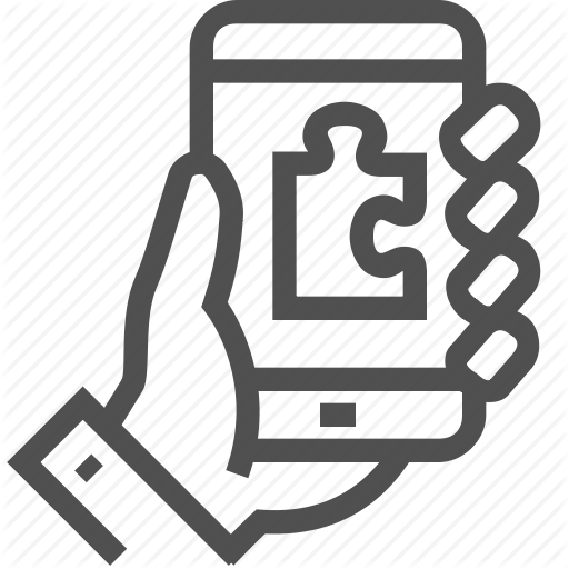 Game, Hand, Keep, Mobile, Phone, Play, Puzzle Icon